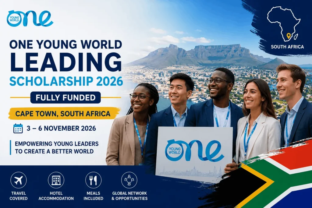 One Young World Leading Scholarship 2026 in South Africa